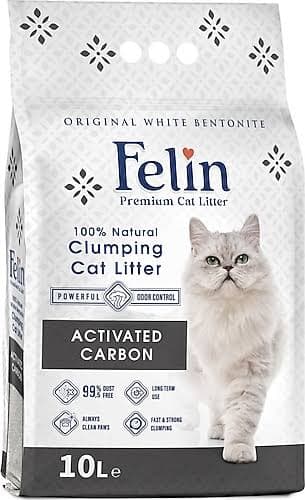 FELİN ACTİVE CARBON KEDİ KUMU 10 LT